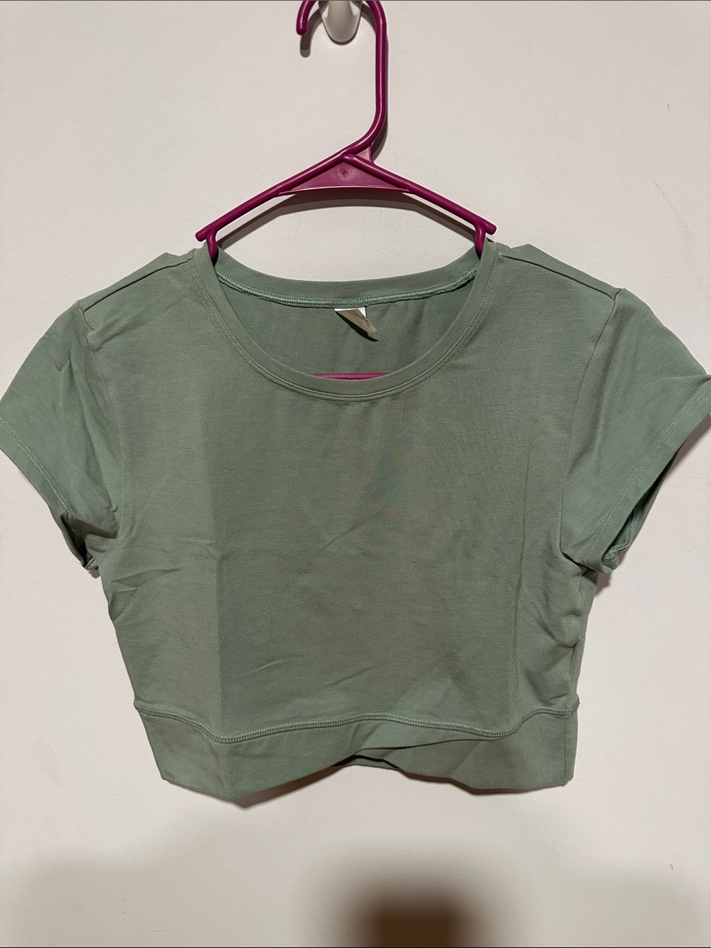 Old Navy Sage Green Crop Top